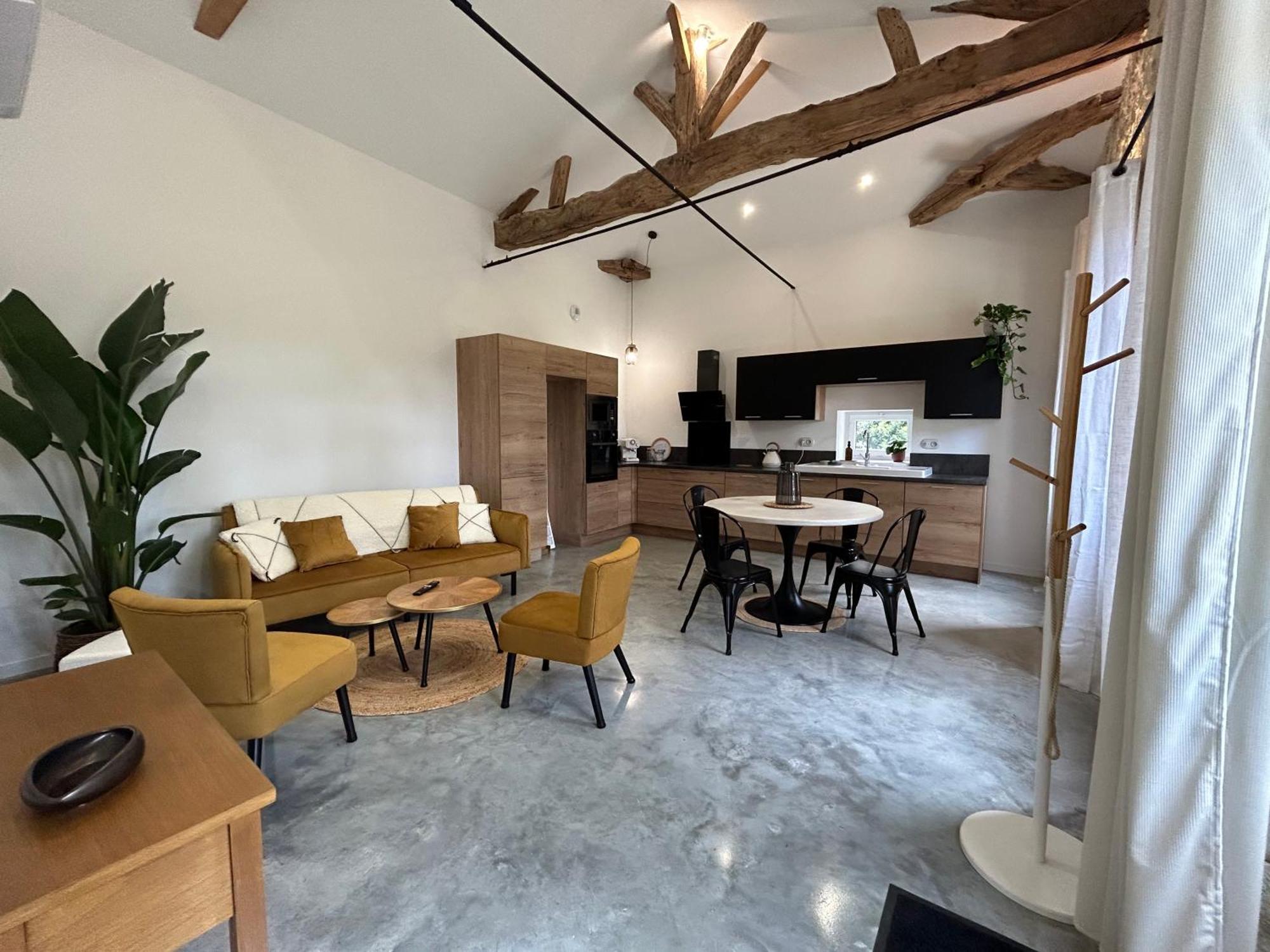 Maison De Vacances Gondrin Zimmer foto